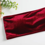 Women's Velvet Brazilian Bandeau Swimsuit