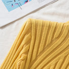 Knitted Women High Turtle Neck Sweater