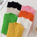 Knitted Women High Turtle Neck Sweater