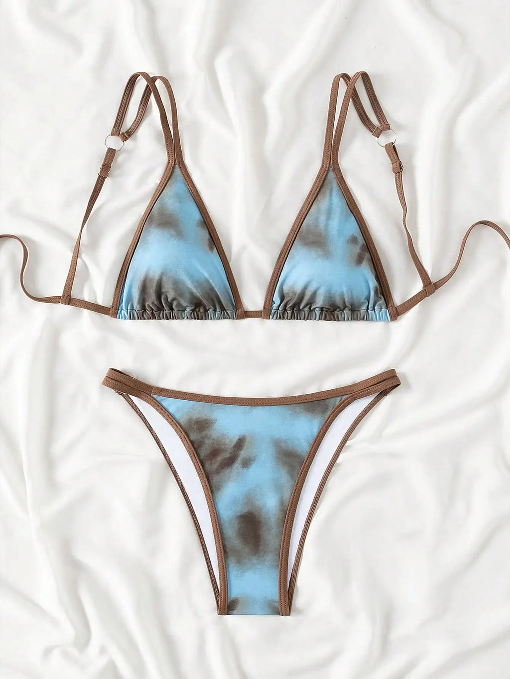 "Wild Card" Women's Classic Triangle Bikini Set