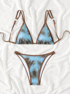"Wild Card" Women's Classic Triangle Bikini Set