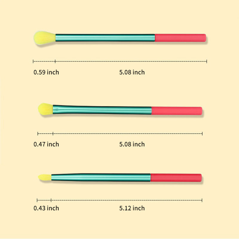 IVY  15-Piece Colorful Makeup Brush Set