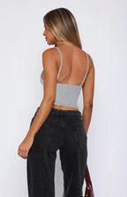 Ruched Bodycon Camisole  Halter Top