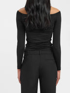 Feeling Fall Off Shoulder Top