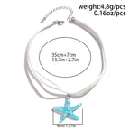 Boho Starfish Pendant Necklace