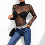 Mesh Sheer Bodysuit – Sparkle and Slay