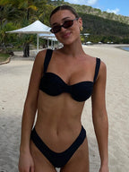Women's black Bikini