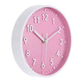 8-Inch Pink Wall Clock