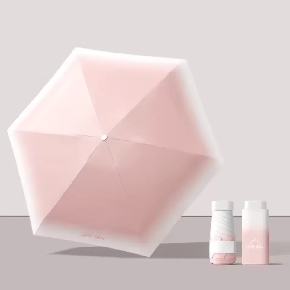 Hannah  Mini Sun Umbrella – Small Pocket Folding Umbrella with