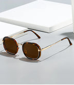 Fashion Gradient Retro Square Sunglasses – UV400 Protection
