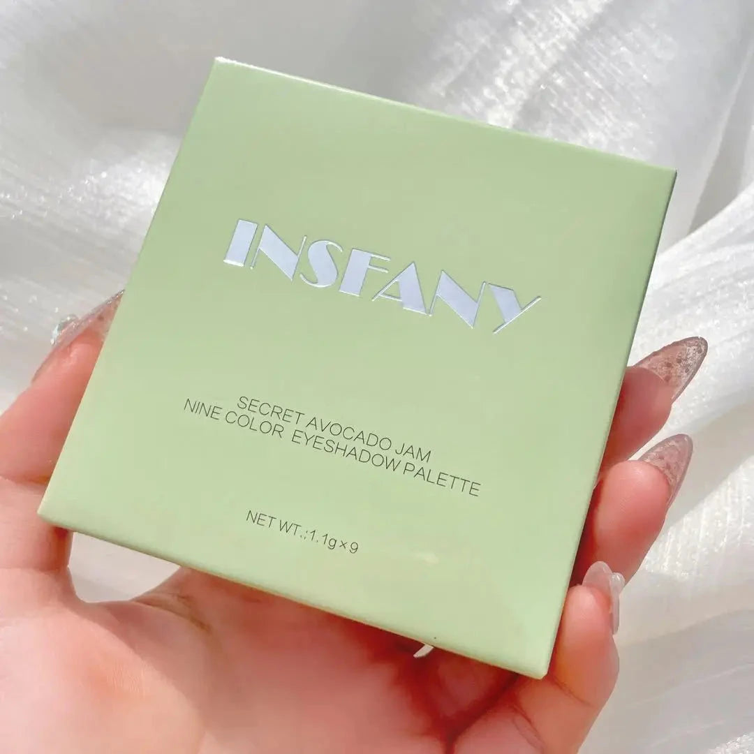 Avocados Green Pearlescent Eyeshadow Palette