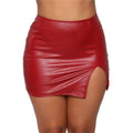 Women's Leather Night Clubwear Mini Skirt Weeknd Shop Online