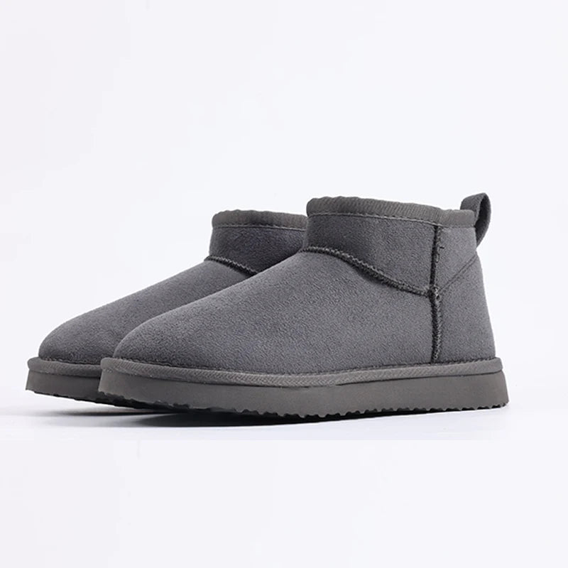 Classic Fur Plush Ankle Snow Boots