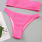 "Breakin Spring" One-Shoulder Bikini