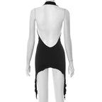 Myra Bodycon Halter Backless Dress