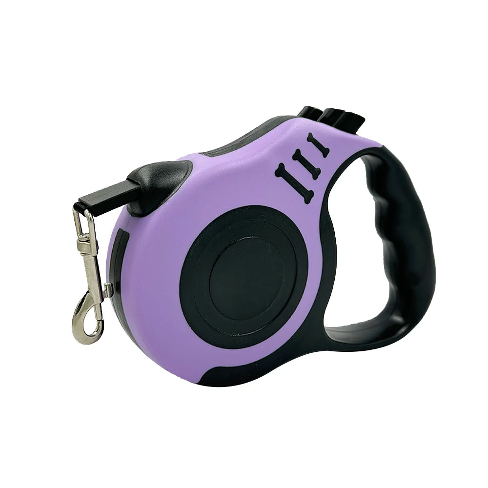 Retractable Dog Leash –  5M Strong Nylon Lead for Small to Medium Pets