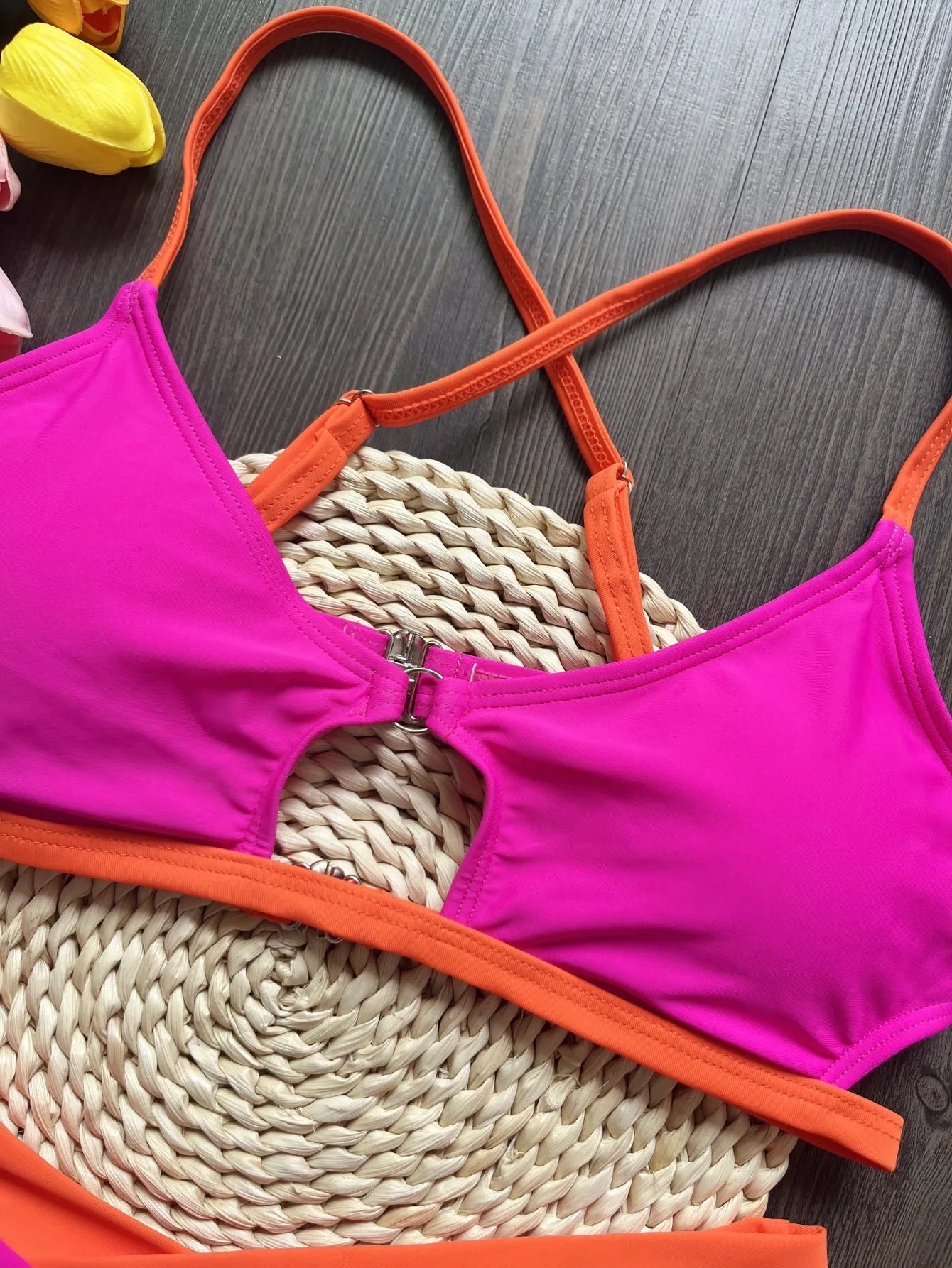 Women’s Two-Piece Triangle Thong Swimsuit
