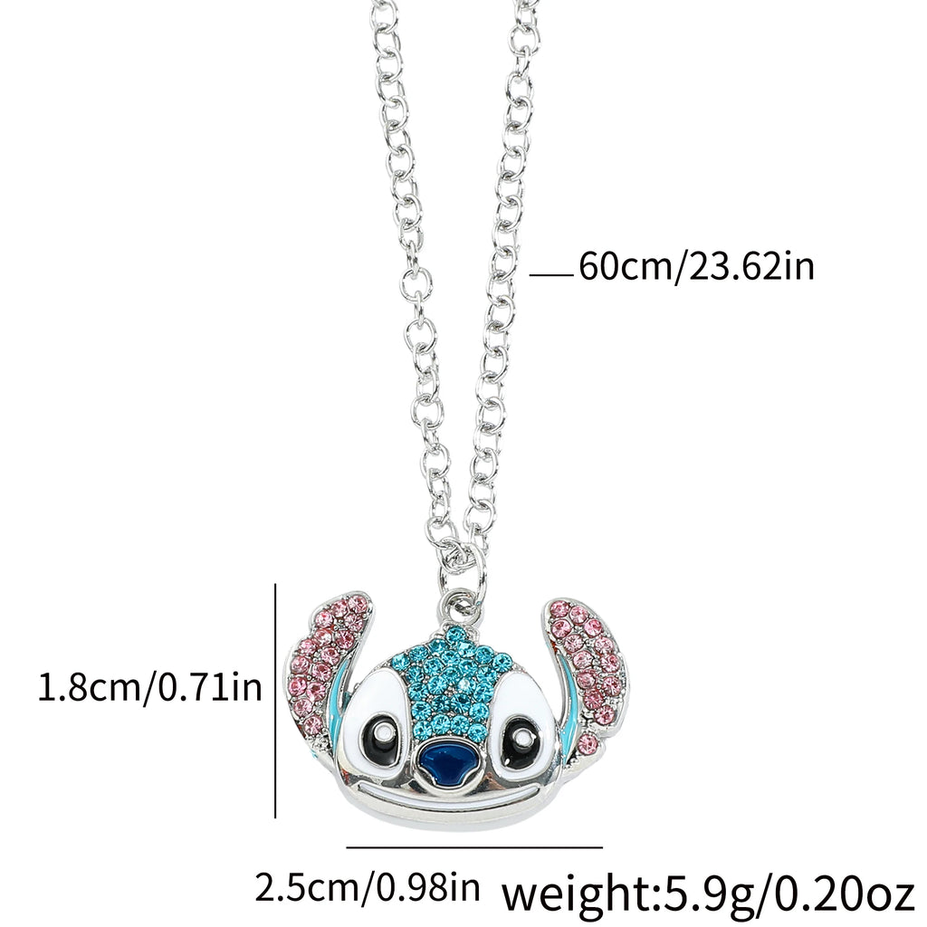 Disney Stitch Cartoon Pendant Necklace