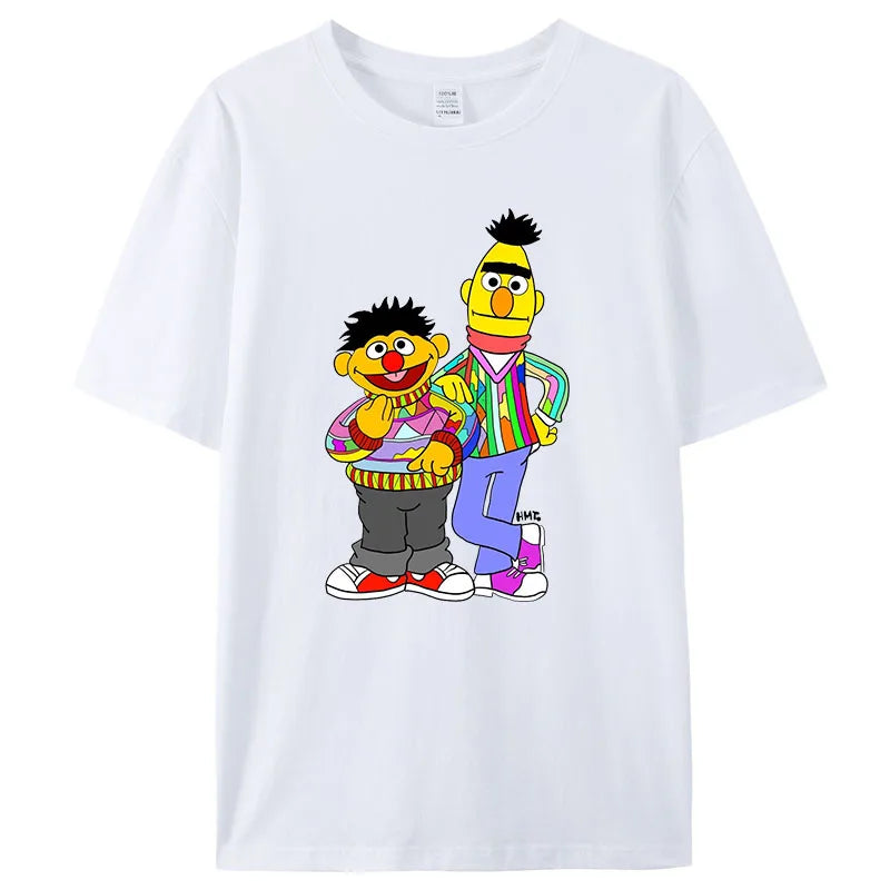 Sesame Street 80s TV Series Short Sleeve Tee