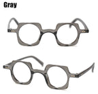 Small Square Retro Men's Reading Glasses Weekend Shade Sunglasses