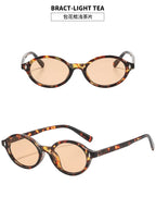 Crystlerr's Women Sunglasses Vintage Style Oval Shape