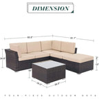 6-Piece Patio Furniture Set