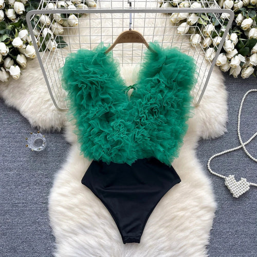 Bloom Boldly in Our 3D Floral Bodysuit Weeknd Shop Online