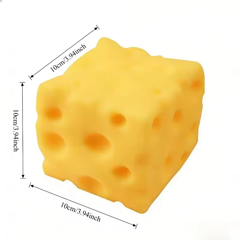 Giant Cheese Squishy Fidget Toy