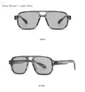 Retro Double Bridge Square Sunglasses Weeknd Shop Online