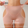 Butt Lifter Shapewear With Open Butt Shaper Shorts Mid