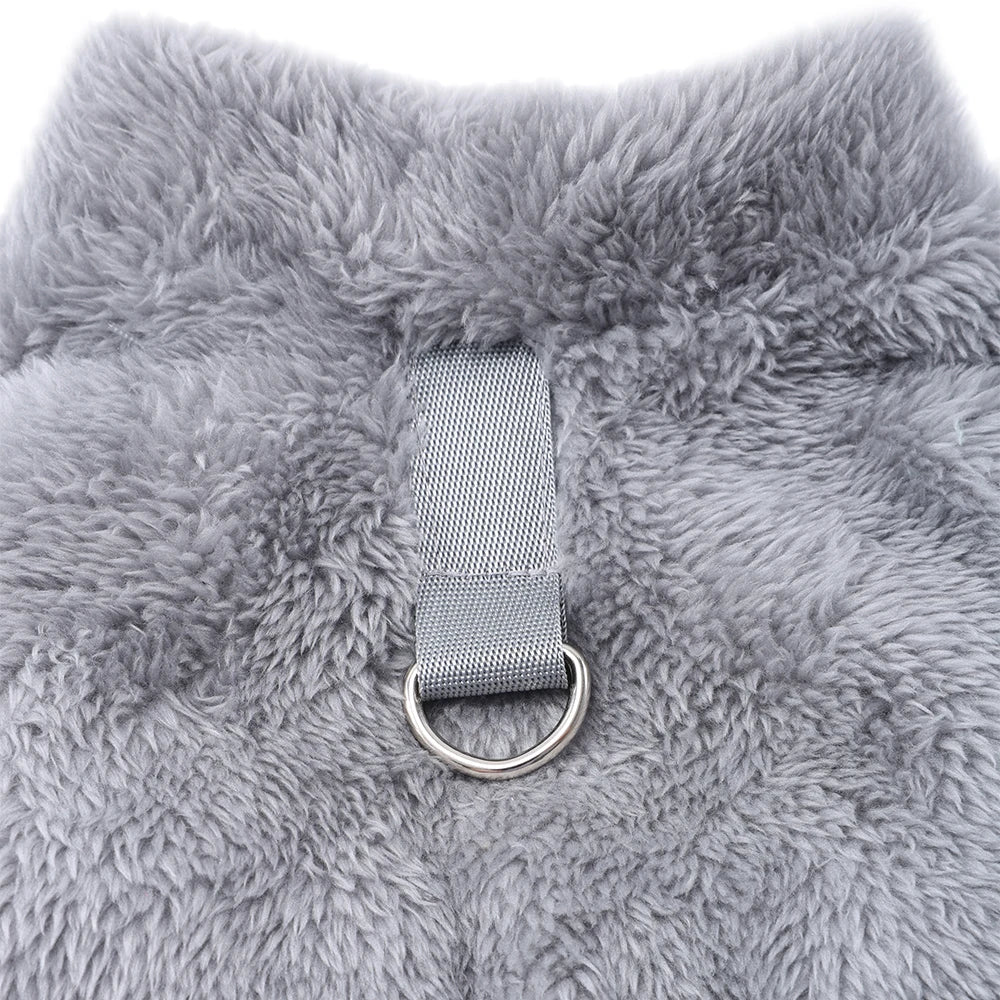Ultra-Soft Fleece Pet Jumpsuit – Cozy Comfort for Small to Large Pets