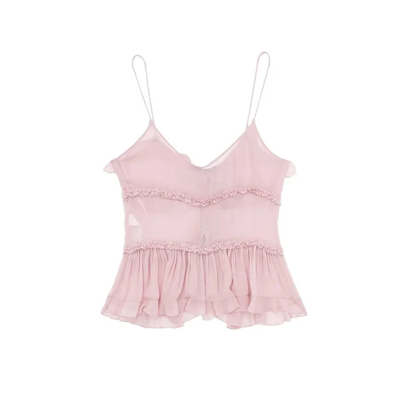 Women's Sheer Cami Top