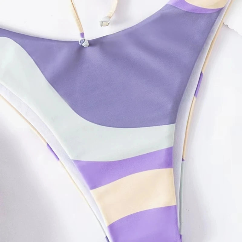 Lucy Bandeau Bikini Set