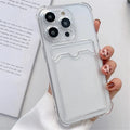 Transparent Card Slot Bag Holder Case for iPhone Weeknd Shop Online