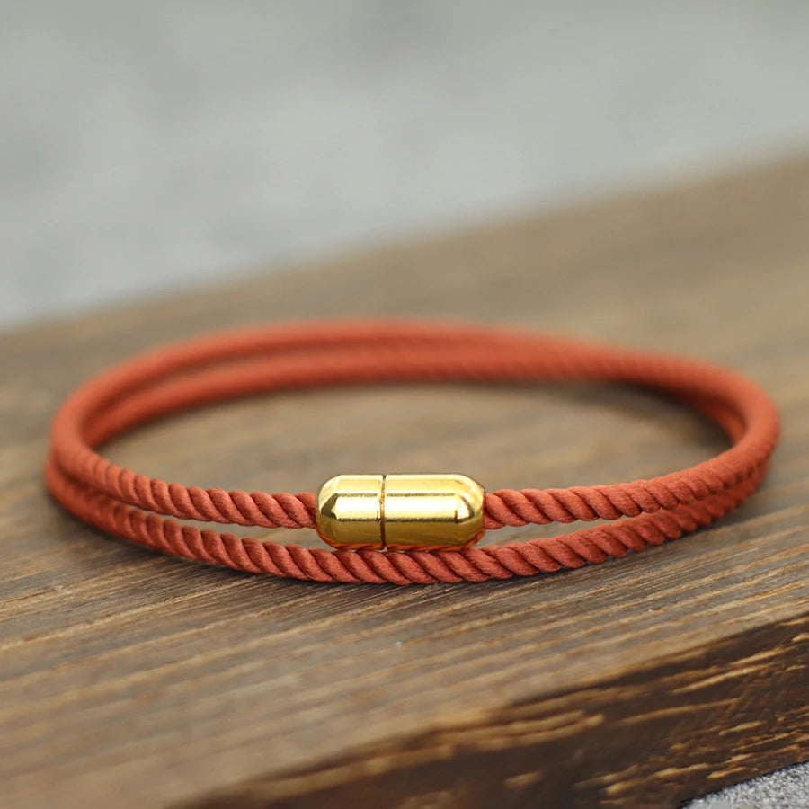 Bilayer Rope Bracelet for Men