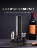 Multifunction Electric Automatic Corkscrew Wine Opener Set Weeknd Shop Online