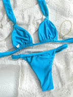 Knotted Triangle Bikini Set