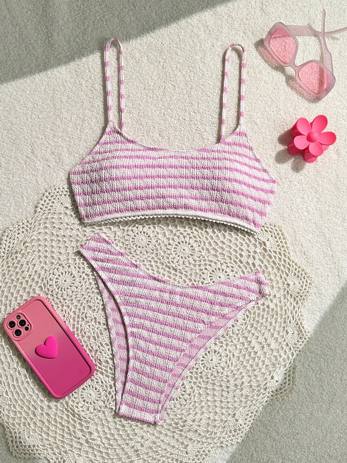Nikki Sexy Striped Micro Bikini