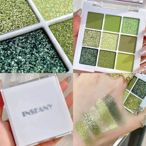 Avocados Green Pearlescent Eyeshadow Palette Weeknd Shop Online