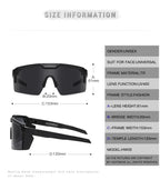 Heat Wave Outdoor Windproof Shield Sunglasses