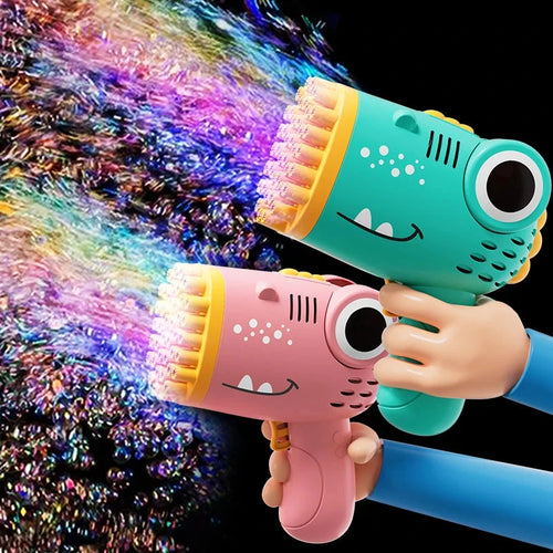 40-Hole Dinosaur Bubble Handheld Machine Weeknd Shop Online