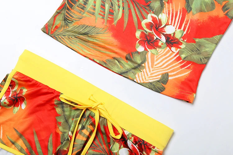 "Flyin Everywhere" 2-Piece Tank Top + Shorts Set