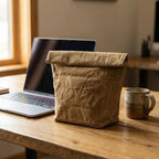 Brown Paper Style insulated Lunch Bag
