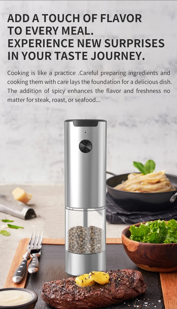 Electric Salt and Pepper Grinder