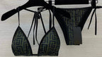 Trendy Luxury Fashion Triangle Bikini Set