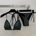 Trendy Luxury Fashion Triangle Bikini Set Weeknd Shop Online