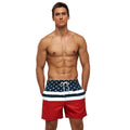 Men's American Flag Print Swimwear Trunks Weeknd Shop Online