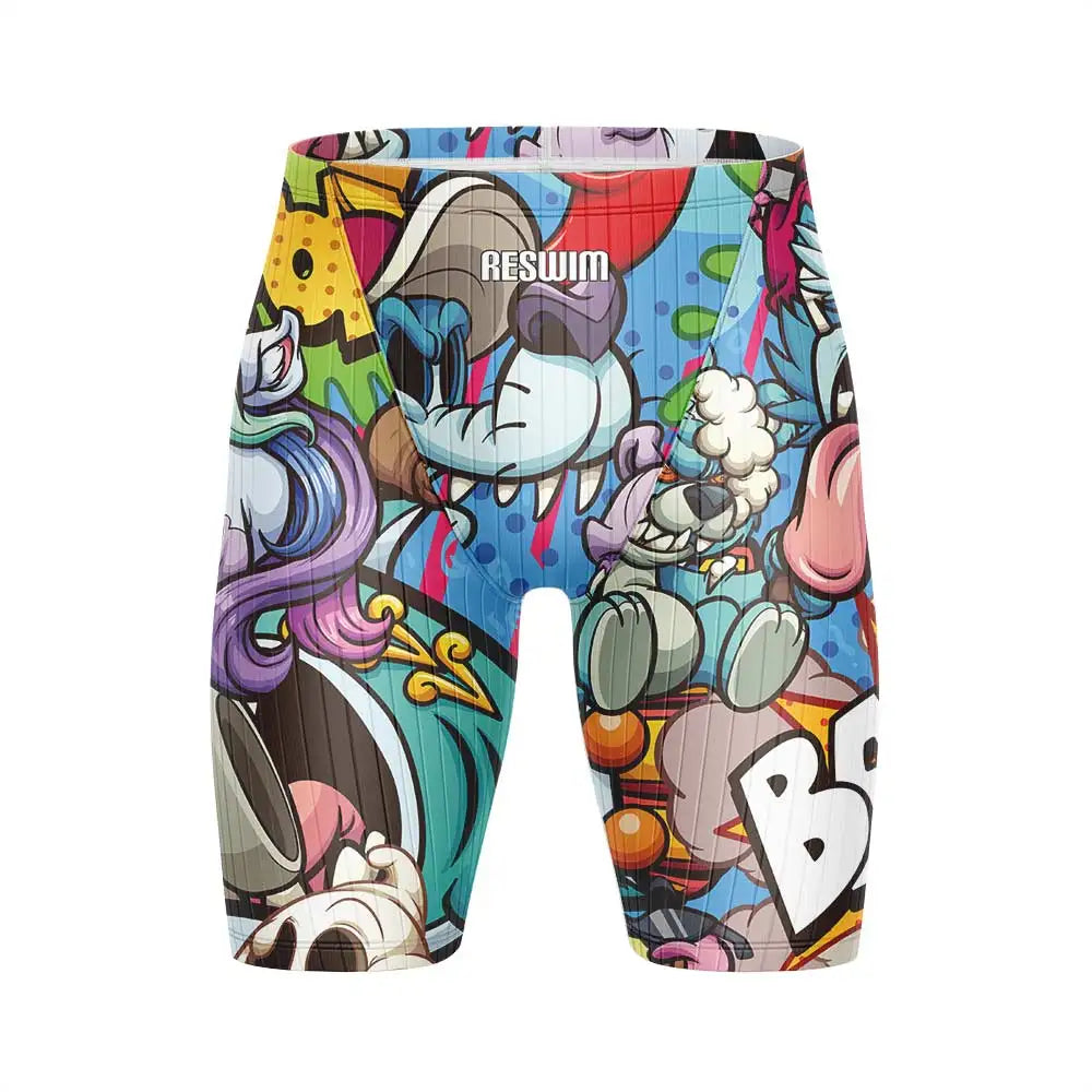 Men’s Swim Jammer Swimsuit – Athletic Training & Performance Swimwear