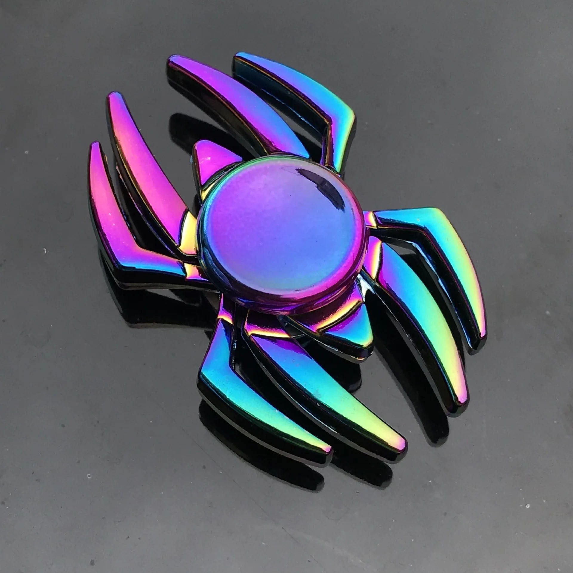 New Metal Rainbow Fidget Spinner Gradient Color