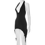 Myra Bodycon Halter Backless Dress